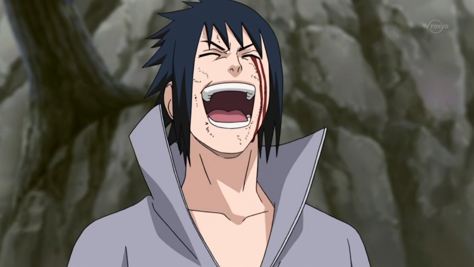 sasuke evil laugh.